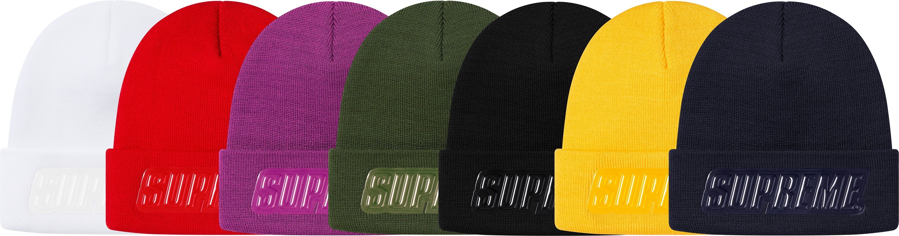 Raised Patent Logo Beanie